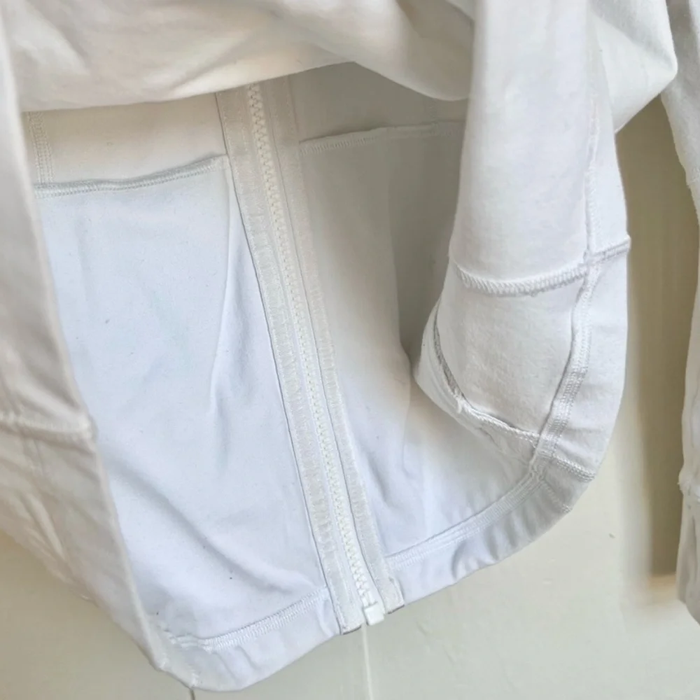 Lululemon Athletica White Utility Jacket - Picture 10 of 12